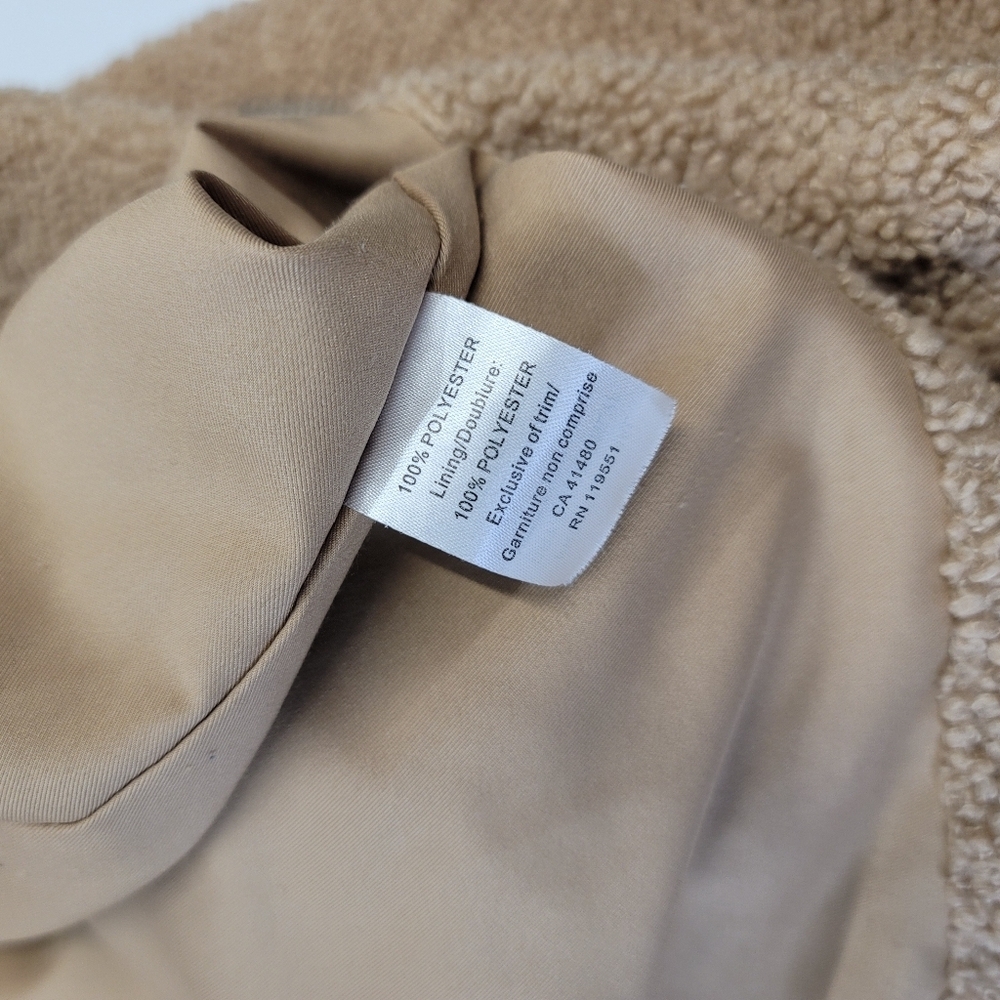 Gentle fawn Teddy short coat - Picture 4 of 10